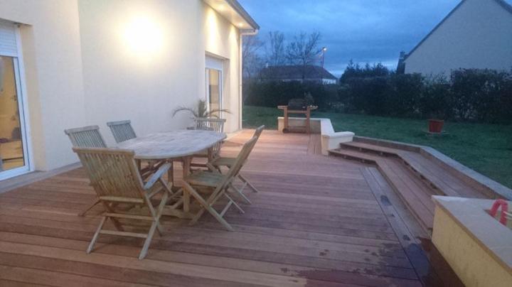 Aménagement d'une terrasse extérieure Caen