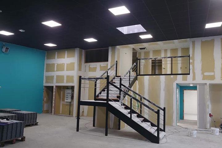 Nous respectons vos aspirations pour la rénovation des bureaux.