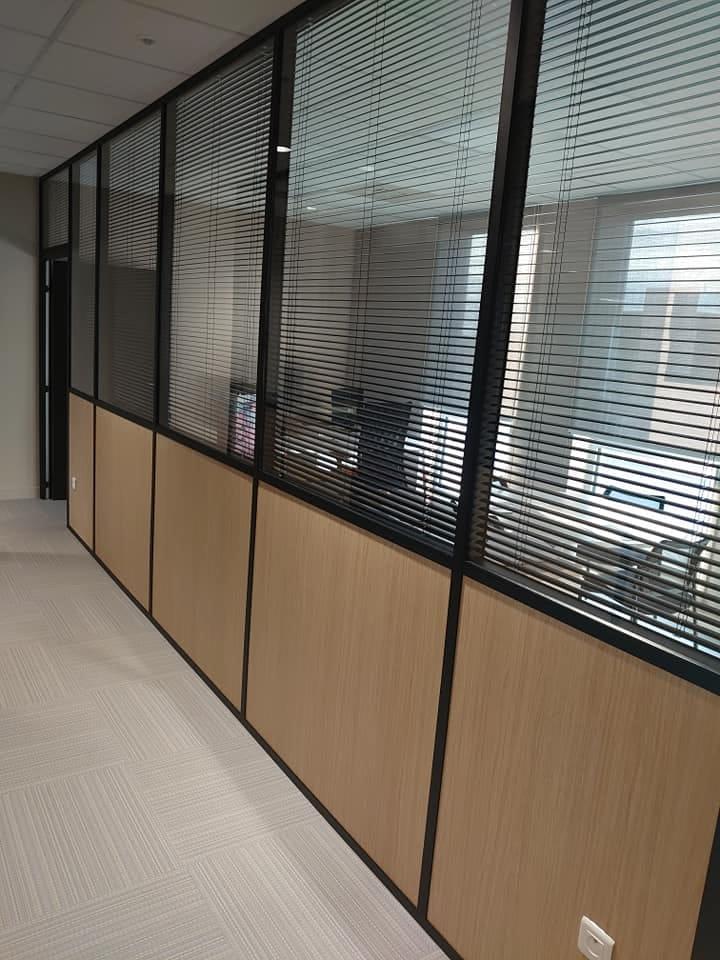 Aménagement de l'espace de bureau avec cloisons Caen