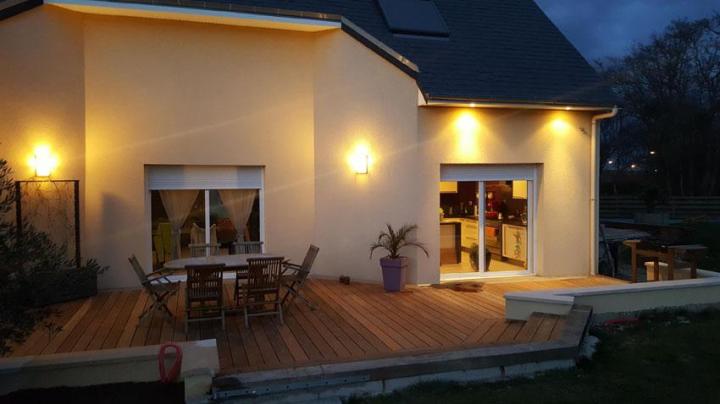 Construction d'une terrasse extérieure Caen